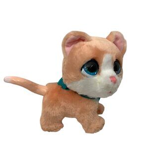 FurReal Walkalots Peach Kitty Cat Kitten w/ Sounds (No Leash) Works 9.5" Long